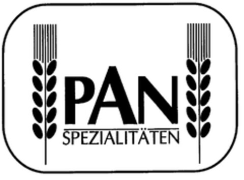 PAN SPEZIALITÄTEN Logo (EUIPO, 08/30/1996)