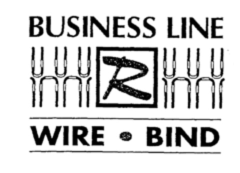 BUSINESS LINE R WIRE BIND Logo (EUIPO, 27.08.1997)