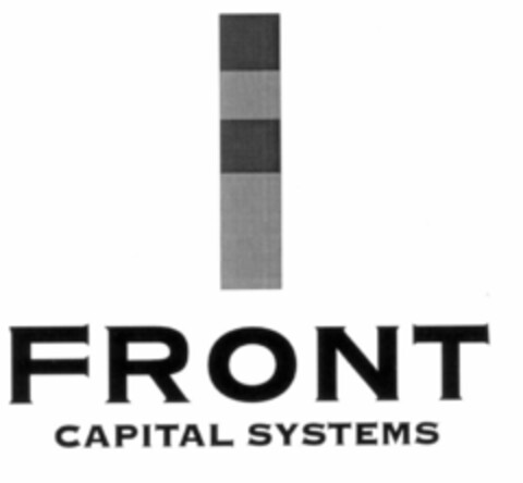 FRONT CAPITAL SYSTEMS Logo (EUIPO, 16.09.1997)