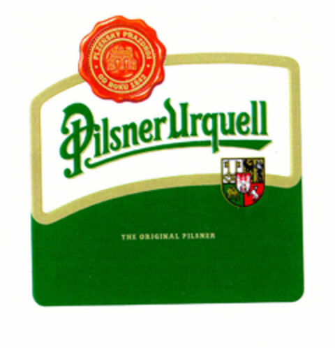 Pilsner Urquell THE ORIGINAL PILSNER Logo (EUIPO, 15.08.2001)