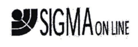 SIGMA ON LINE Logo (EUIPO, 01/18/2002)