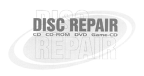 DISC REPAIR CD CD-ROM DVD Game-CD Logo (EUIPO, 07/10/2003)