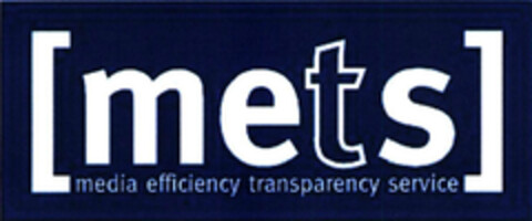 mets media effiency transparency service Logo (EUIPO, 24.03.2004)