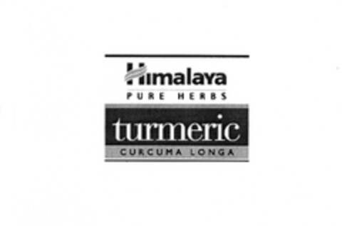 Himalaya PURE HERBS turmeric CURCUMA LONGA Logo (EUIPO, 10/29/2004)