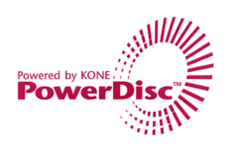 Powered by KONE PowerDisc Logo (EUIPO, 12/09/2004)