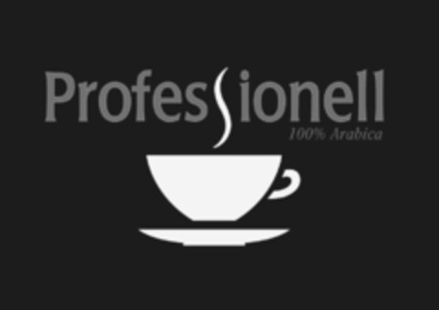 Professionell 100% Arabica Logo (EUIPO, 05/30/2005)