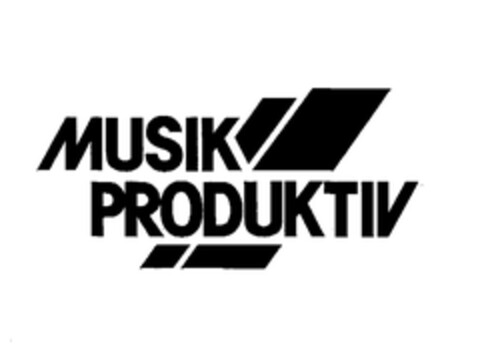 MUSIK PRODUKTIV Logo (EUIPO, 09/21/2005)