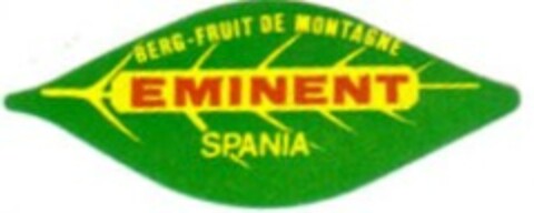 EMINENT BERG-FRUIT DE MONTAGNE SPANIA Logo (EUIPO, 18.10.2006)