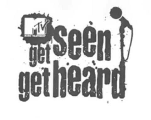 MTV get seen get heard Logo (EUIPO, 01/14/2008)