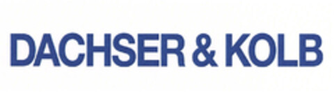 DACHSER & KOLB Logo (EUIPO, 15.04.2009)