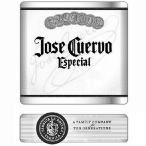 JOSE CUERVO ESPECIAL Logo (EUIPO, 27.12.2010)