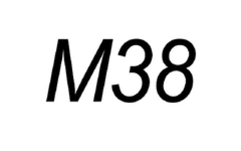 M 38 Logo (EUIPO, 29.12.2011)