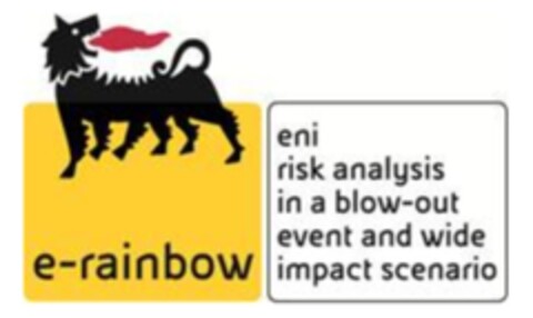 e rainbow eni risk analysis in a blow-out event and wide impact scenario Logo (EUIPO, 12.01.2012)