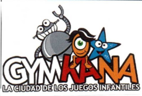 GYMKANA LA CIUDAD DE LOS JUEGOS INFANTILES Logo (EUIPO, 01/19/2012)