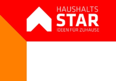 HAUSHALTS STAR IDEEN FÜR ZUHAUSE Logo (EUIPO, 03.02.2012)