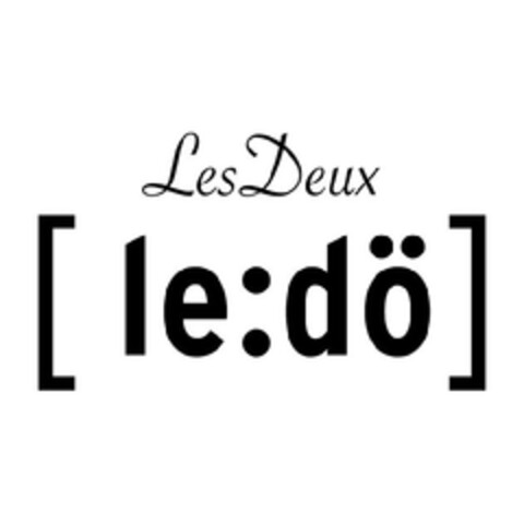 Les Deux [ le:dö ] Logo (EUIPO, 22.03.2012)