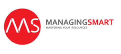 MS MANAGINGSMART MASTERING YOUR RESOURCES Logo (EUIPO, 07/30/2014)