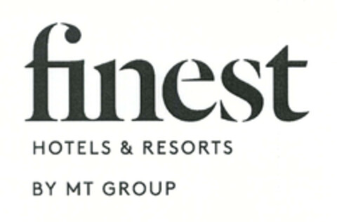 FINEST HOTELS & RESORTS BY MT GROUP Logo (EUIPO, 19.12.2014)