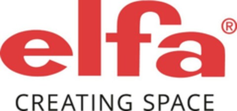 elfa CREATING SPACE Logo (EUIPO, 18.09.2018)