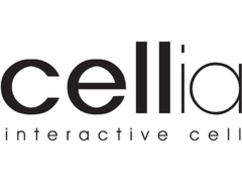 CELLIA INTERACTIVE CELL Logo (EUIPO, 25.06.2019)