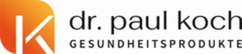 dr. paul koch GESUNDHEITSPRODUKTE Logo (EUIPO, 16.03.2021)