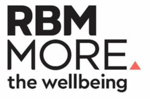 RBM MORE THE WELLBEING Logo (EUIPO, 06.07.2021)