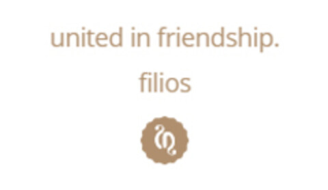 united in friendship. filios Logo (EUIPO, 23.08.2021)