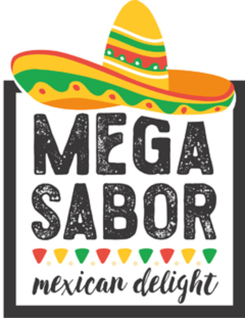 MEGA SABOR mexican delight Logo (EUIPO, 01.02.2022)