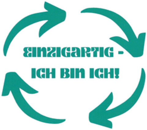 EINZIGARTIG - ICH BIN ICH! Logo (EUIPO, 12.08.2022)