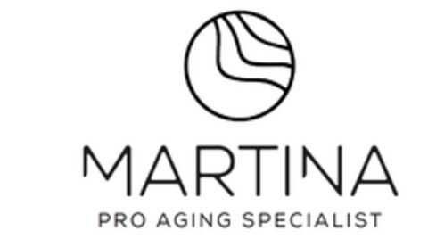 MARTINA PRO AGING SPECIALIST Logo (EUIPO, 05.01.2023)