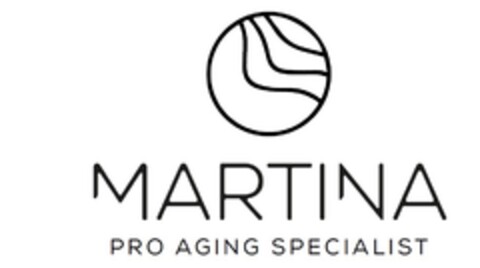 MARTINA PRO AGING SPECIALIST Logo (EUIPO, 01/05/2023)