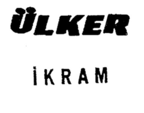 ÜLKER IKRAM Logo (EUIPO, 01.04.1996)