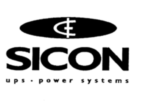 SICON ups . power systems Logo (EUIPO, 26.06.1997)