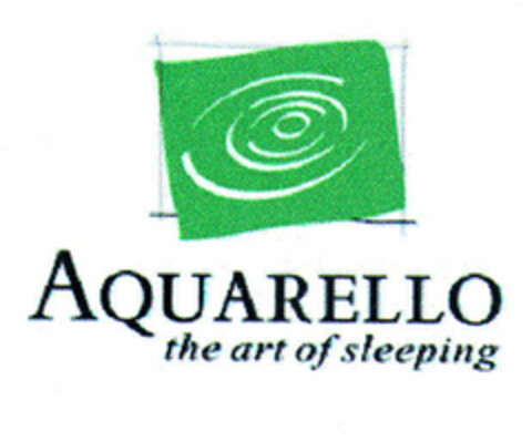 AQUARELLO the art of sleeping Logo (EUIPO, 01/25/2000)