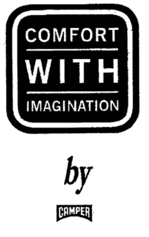 COMFORT WITH IMAGINATION by CAMPER Logo (EUIPO, 11.05.2000)