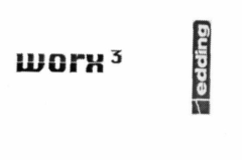 worx 3 edding Logo (EUIPO, 10/30/2000)