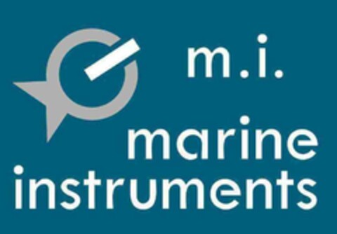 m.i. marine instruments Logo (EUIPO, 21.10.2004)