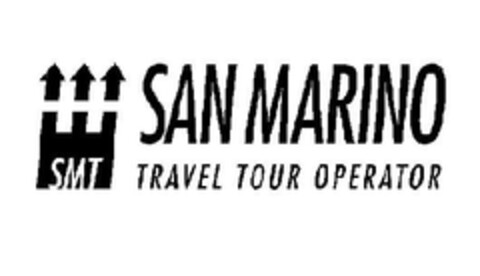 SMT SAN MARINO TRAVEL TOUR OPERATOR Logo (EUIPO, 11/04/2005)