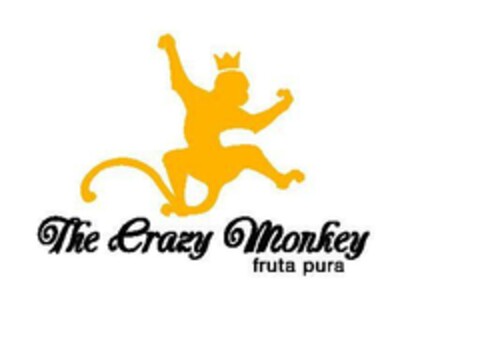 THe CRAZY MONKEY fruta pura Logo (EUIPO, 20.06.2008)