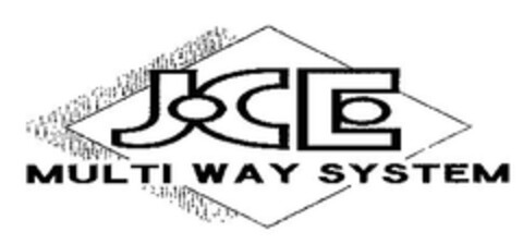 JCE MULTI WAY SYSTEM Logo (EUIPO, 11.09.2009)