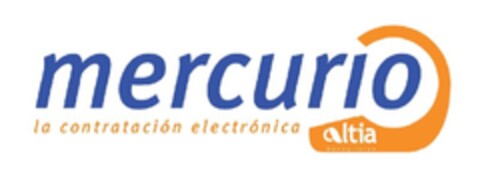 ALTIA MERCURIO, LA CONTRATACION ELECTRONICA Logo (EUIPO, 06/11/2010)