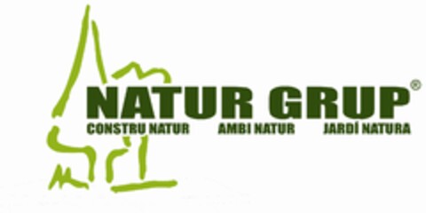 NATUR GRUP CONSTRU NATUR  AMBI NATUR  JARDÍ NATURA Logo (EUIPO, 10/13/2010)