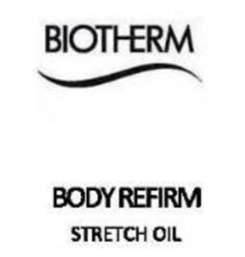 BIOTHERM BODY REFIRM STRETCH OIL Logo (EUIPO, 09.10.2014)