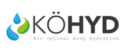 KÖHYD Win Optimal Body Hydration Logo (EUIPO, 03/02/2015)