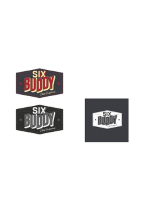 SIX BUDDY Tested & approved Logo (EUIPO, 05.08.2015)