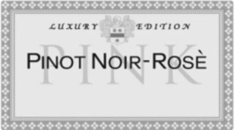 LUXURY EDITION PINOT NOIR-ROSE' PINK Logo (EUIPO, 06.04.2016)