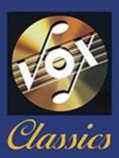 VOX CLASSICS Logo (EUIPO, 09.06.2017)