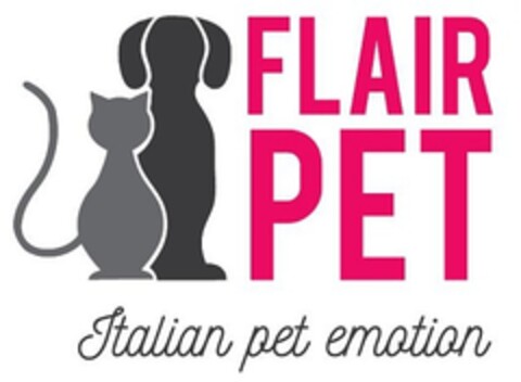 FLAIR PET ITALIAN PET EMOTION Logo (EUIPO, 01/24/2018)