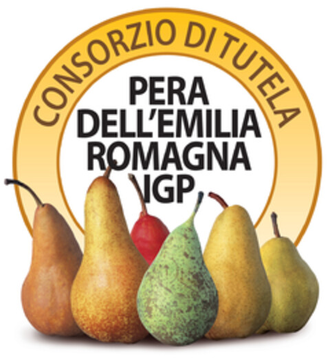 CONSORZIO DI TUTELA PERA DELL'EMILIA ROMAGNA IGP Logo (EUIPO, 07/30/2018)