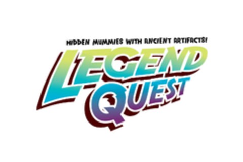 HIDDEN MUMMIES WITH ANCIENT ARTIFACTS! Legend Quest Logo (EUIPO, 27.05.2019)